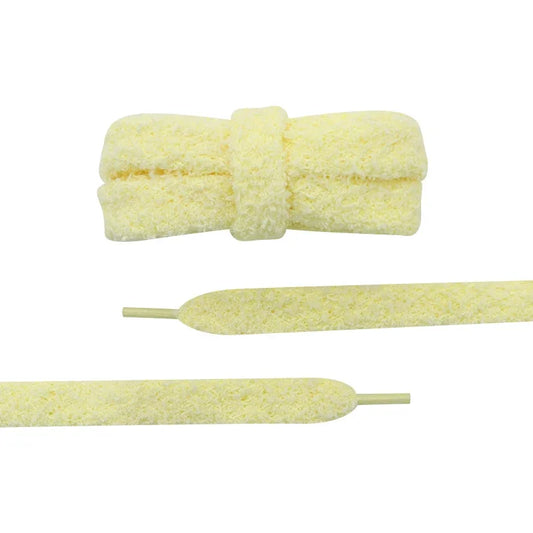 Lacet Fluffy Jaune Luxe